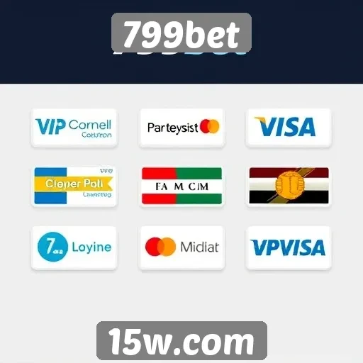 Métodos de pagamento disponíveis no 799bet